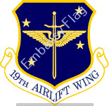 19th Airlift Wing Unit Flag