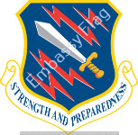 21st Space Wing Unit Flag