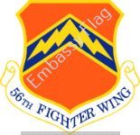 56th Fighter Wing Unit Flag