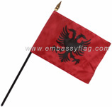 Albania desktop flag