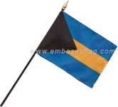 Bahamas miniature flag