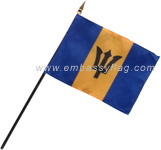 Barbados desktop flags