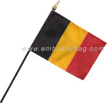 Belgium tabletop flags