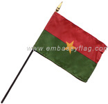 Burkina Faso desktop flag