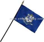 Connecticut desktop flag