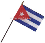 Cuba desktop flag
