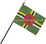 Dominica desktop flags