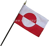 Greenland desktop flag