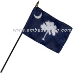 South Carolina desktop flag