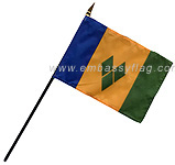 St. Vincent & Grenadines desktop flag