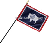 Wyoming desktop flag