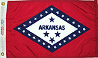 Arkansas boat flag