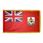Bermuda indoor flag with fringe