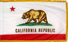 California indoor flag