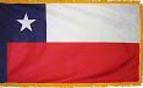 Chile indoor flag
