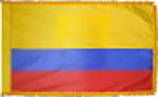 Colombia indoor flag