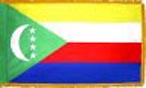 Comoros indoor flag