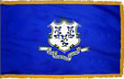 Connecticut indoor flag