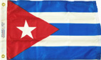 Cuba boat flag