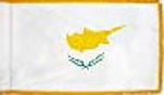 Cyprus indoor flag