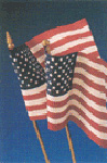 USA desktop flags