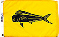 Dolphin fish flag