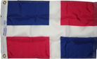 Dominican Republic civil boat flag