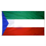 Equatorial outdoor civil flag