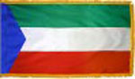 Equatorial Guinea indoor flag