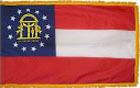Georgia indoor flag