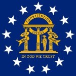 Georgia state flag emblem