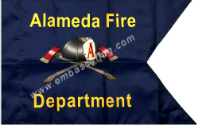 Alameda Fire Dept Guidon
