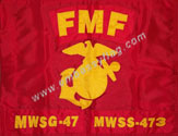 USMC Fleet Marine guidon
