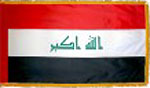 Iraq indoor flag