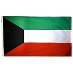 Kuwait international flags
