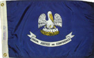 Louisiana boat flag