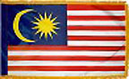 Malaysia indoor flag