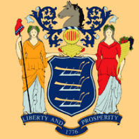 New Jersey flag emblem