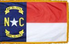 North Carolina indoor flag