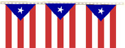 Puerto Rico pennant string