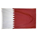 Qatar international flags