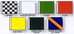 Auto Racing flag set