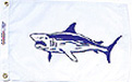 Shark fish flag