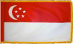 Singapore indoor flag