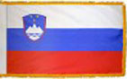 Slovenia indoor flag