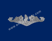 Submarine Warfare Silver Dolphin flag