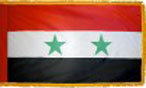 Syria indoor flag