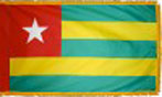 Togo indoor flag