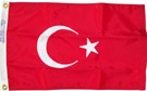 Turkey boat flag