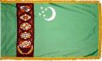 Turkmenistan indoor flag